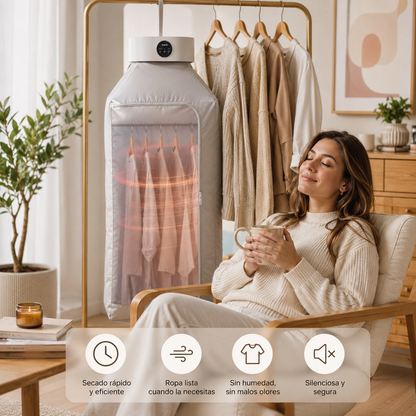 SECADOR DE ROPA PORTATIL - TENDENCIA